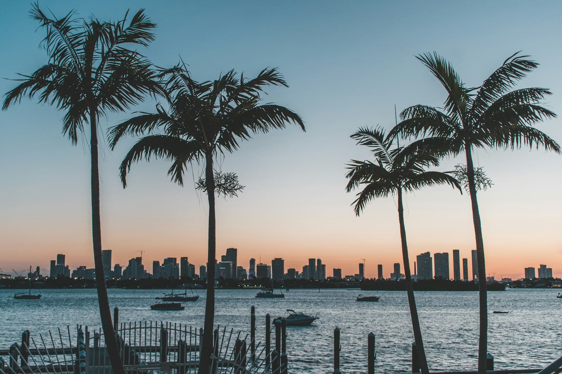 A beautiful image of the city of Miami, Florida.