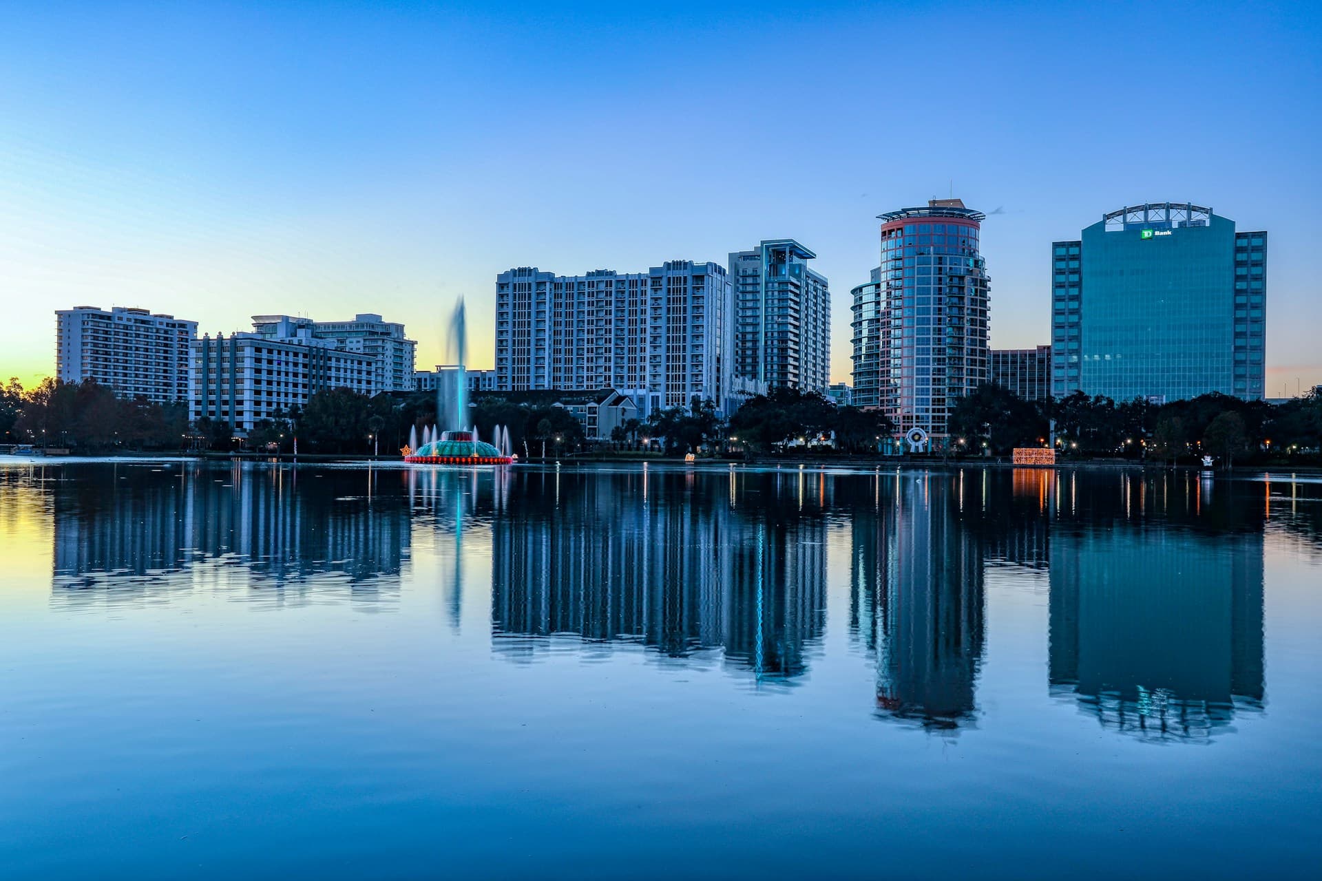 A beautiful image of the city beautiful, Orlando, Florida.