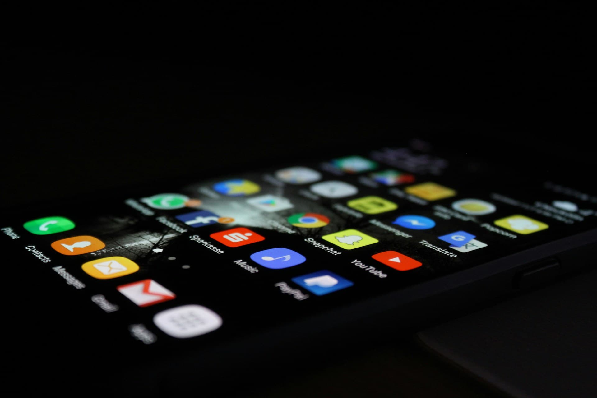 Mobile app development illustration